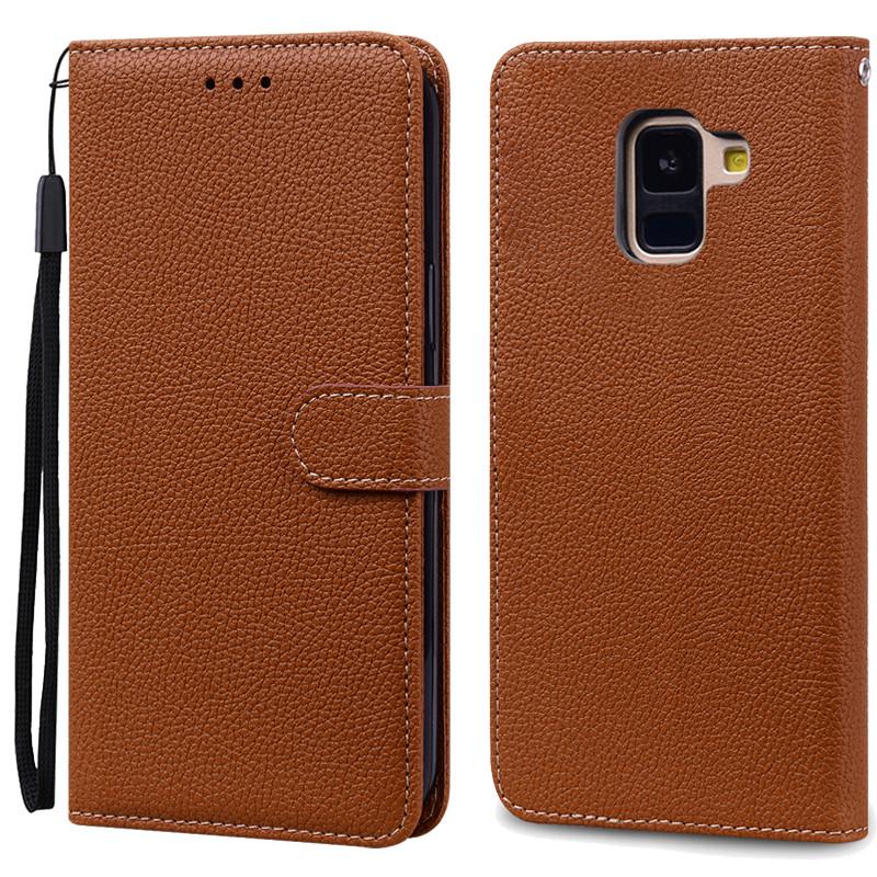 A8 Plus Case For Samsung Galaxy A8 2018 Case A530F SM-A530F Wallet Flip Leather Case For Samsung A8 Plus 2018 A8+ A730F Cover