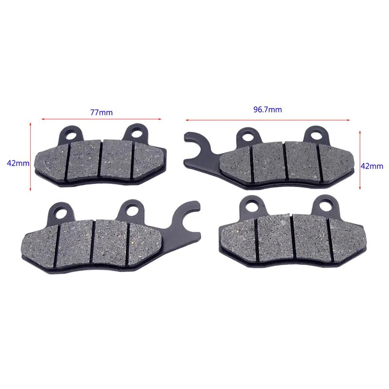 Мотоциклетные передние и задние тормозные колодки тормозной барабан для Yamaha для Suzuki UH 125 UH 200 Burgman 07-15 UH125 UH200 Burgman (ABS) 14-15