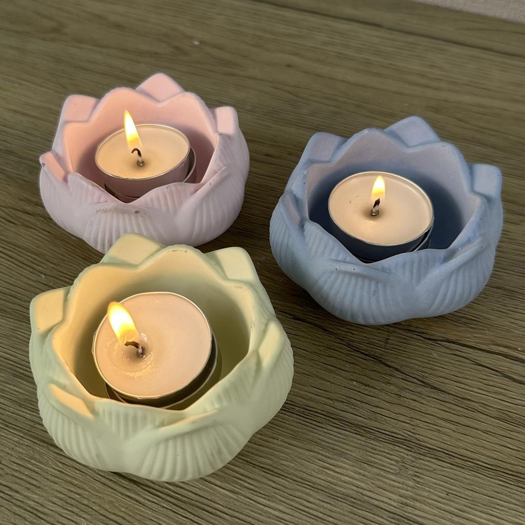 3D Flower Resin Jar Molds Flower Candle Cup Silicone Molds for Epoxy Resin Candle Holder Storage Jar Home Decoration