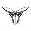 [Бесплатная доставка] Сексуальные стринги, Горячее прозрачное эротическое нижнее белье с кружевной вышивкой, Женские стринги с низкой посадкой и вырезами