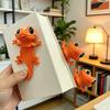 Забавная закладка-геккон, 3D-печатная ящерица-зажим для страниц, Оригинальная закладка-животное для читателей, Подарок для книголюбов