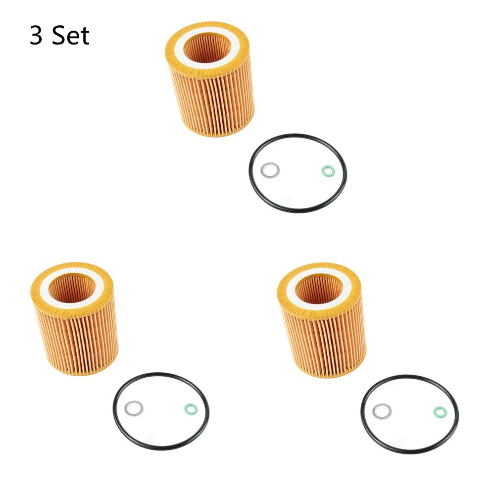 3 шт. Масляный фильтр для BMW 335I 428I 435I 525I 528I 530I 535I 640I 740I M4 X1 X3 X5