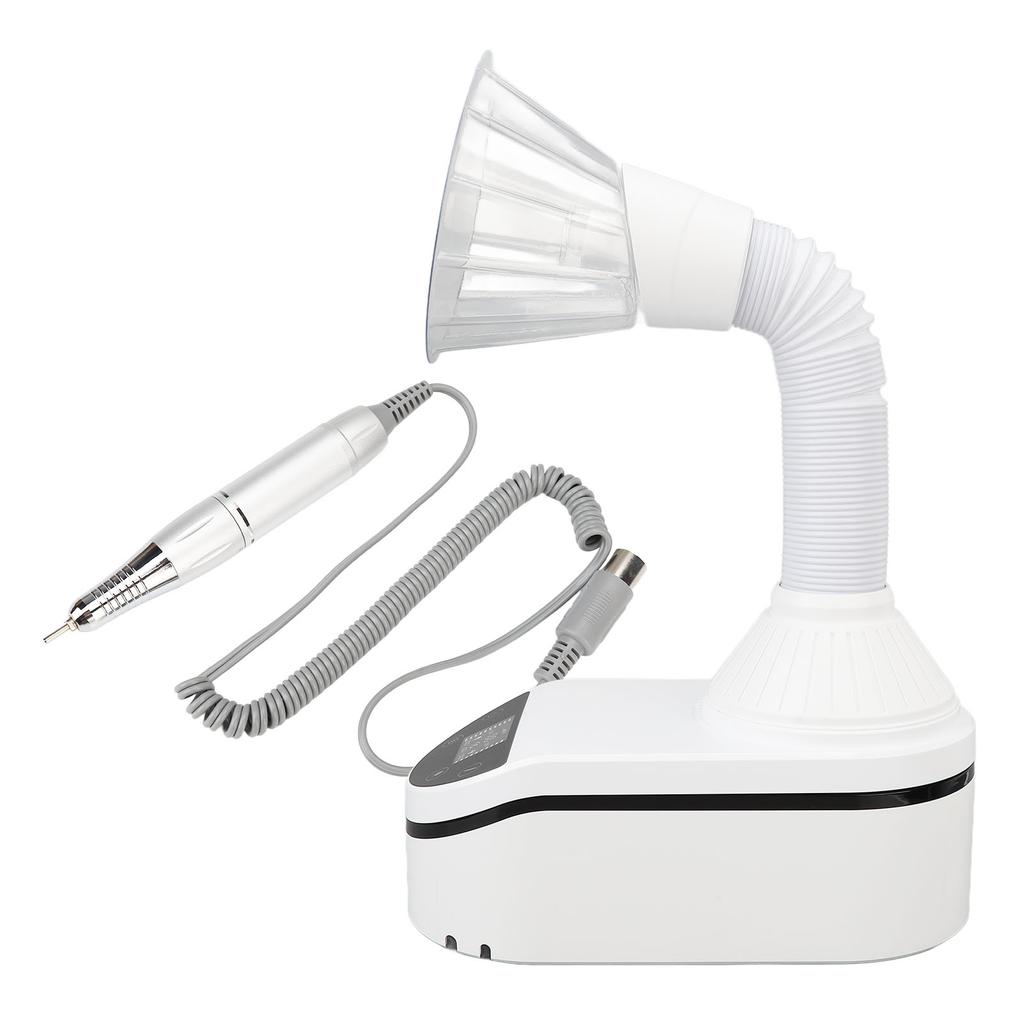 230W Nail Dust Cleaner Intelligent 2 In 1 Nail Drill Grinding Dust Collector Machine with Plastic