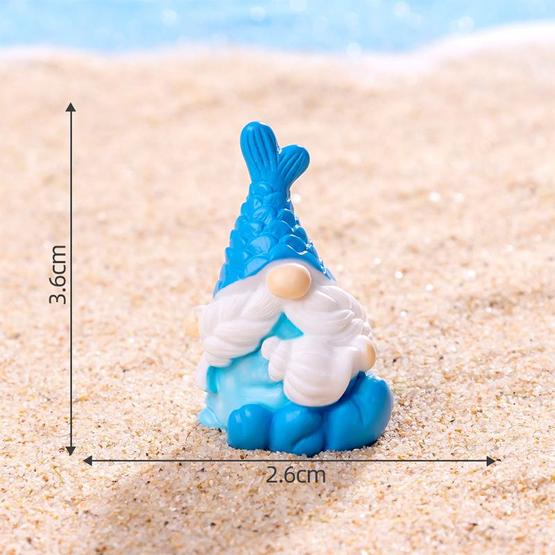 Мини летние пасхальные гномы фигурка кукла гном микропейзаж кукольный домик модель автомобиля украшение для интерьера украшение для домашнего рабочего стола