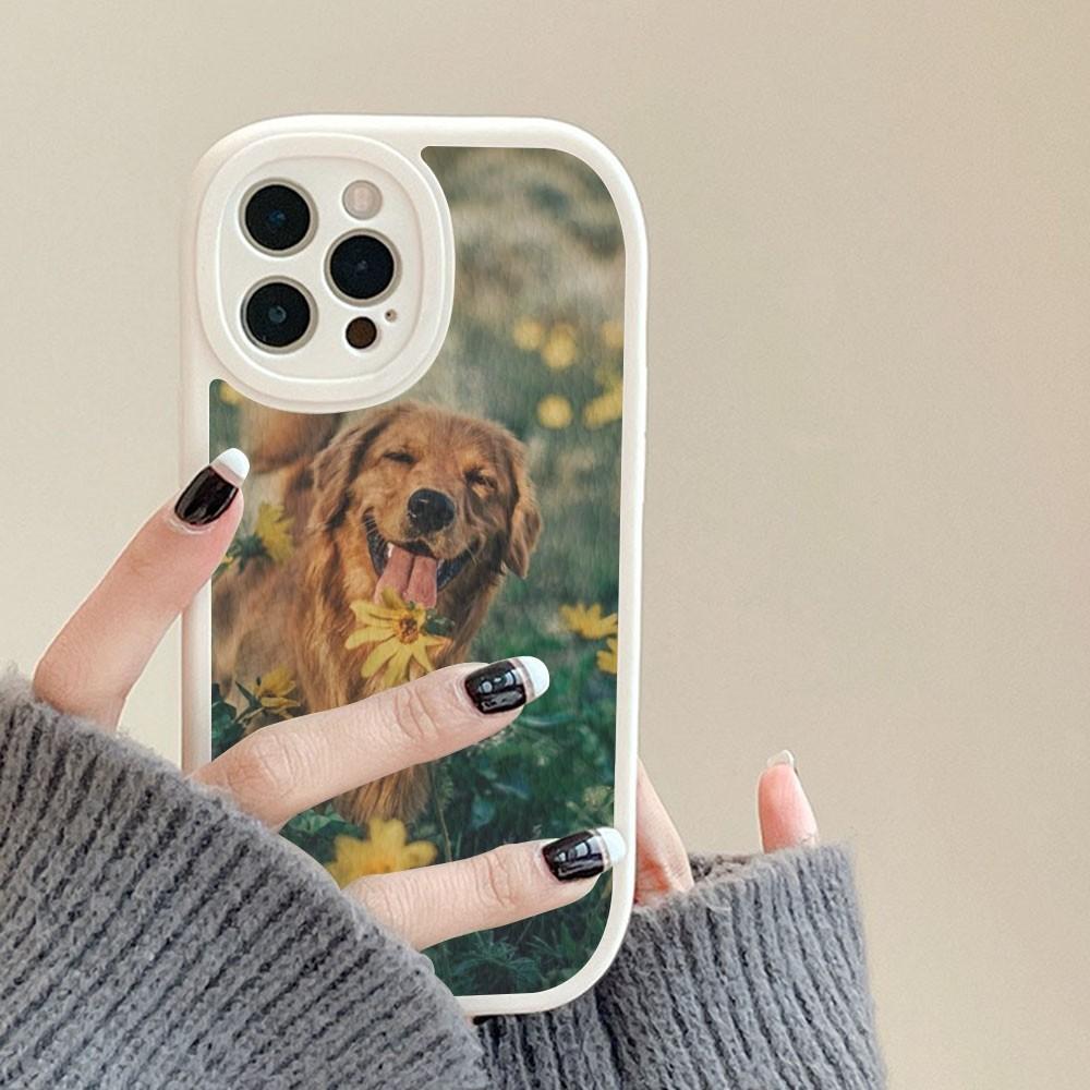 Милый щенок лабрадора Чехол для телефона Жесткая кожа Для iPhone 14 13 12 Mini 11 14 Pro Max Xs X Xr 7 8 Plus Fundas