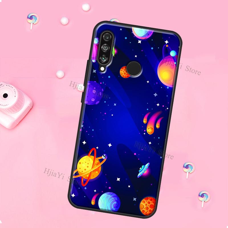 Magic Space Planet For Huawei Honor Magic 5 Lite X8 X9 X8a X9a 50 70 P20 P30 P40 P50 P60 Pro P Smart 2019 Case
