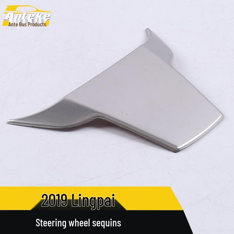 19 Lingpai Steering Wheel & Dashboard Decorative Sequins - Car Accessories Set