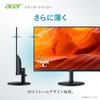Acer Monitor 27 Inch Full HD IPS Matte 120Hz 1ms sRGB HDMI Mini 15 Pin Headphone VESA Mount Compatible Zero Frame Design SA273G0bmix 99% Adaptive-Sync