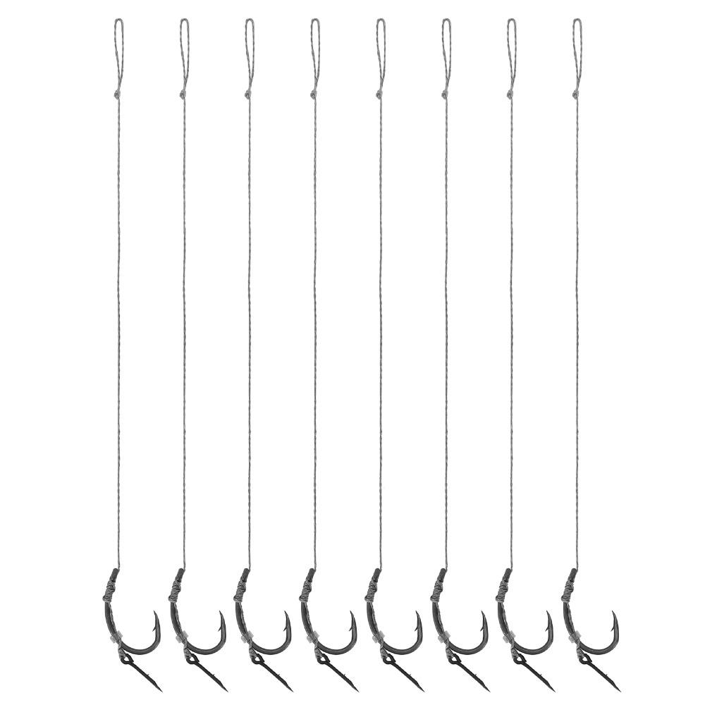 Barbed European Lure Feeder Rig Nylon Carp Fishing Hooks Freshwater Fishing