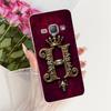 Прозрачный Чехол Для Samsung J1 2016 SM-J120F Чехол Для Samsung Galaxy J1 2016 Роскошная Корона Буква A-Z 2D Плоский Узор Мягкий Чехол Для Телефона