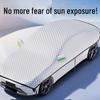 "Car Sunshade & Cover: Heat Insulation, Sun Protection, Front Windshield Umbrella for Compact Cars"
