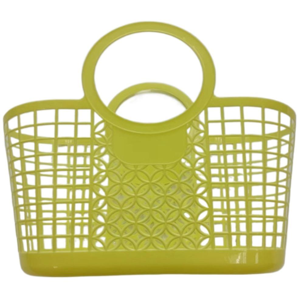 Пластиковая полая корзина Простая корзина для ванной Новая корзина для хранения