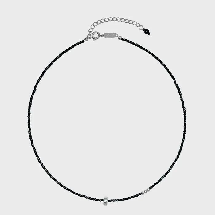 Ожерелье Float-Silver Black