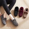 Fashion Women Winter Shoes Fluffy Cotton Shoes Warm Flat Shoes for Women Casual Loafers Slip On Plush Shoes Moccasins Zapato De Mujer