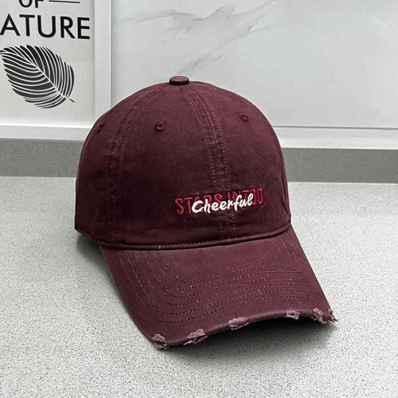 New Letter Embroidered Baseball Cap Women's Four-season Versatile Hat Casual Sunscreen Cap Men