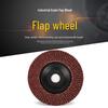 Thickened Flap Grinding Disc for Angle Grinder, Sand Polishing Wheel for Stainless Steel, 100 Thousand-Leaf Design