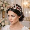 Украшения для головы Хрустальная Свадебная Тиара Корона Сверкающая Свадебная Тиара для Волос Великолепные Аксессуары