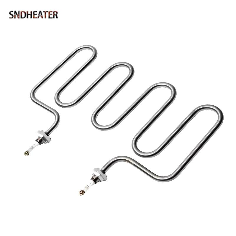 SNDHEATER 220В Электрический ТЭН для Нагрева Воды M12 Нержавеющая Сталь Высокомощный Нагреватель Запасная Часть Котла 1500Вт 2000Вт 3000Вт 4000Вт