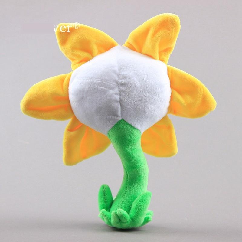 Мягкая игрушка Плюшевая кукла Undertale Желтая Белая Подсолнух Мягкий Плюш Детская игрушка
