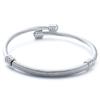 Fashion Bracelet Simple and Popular Cable Steel Wire Bold Adjustable Bracelet