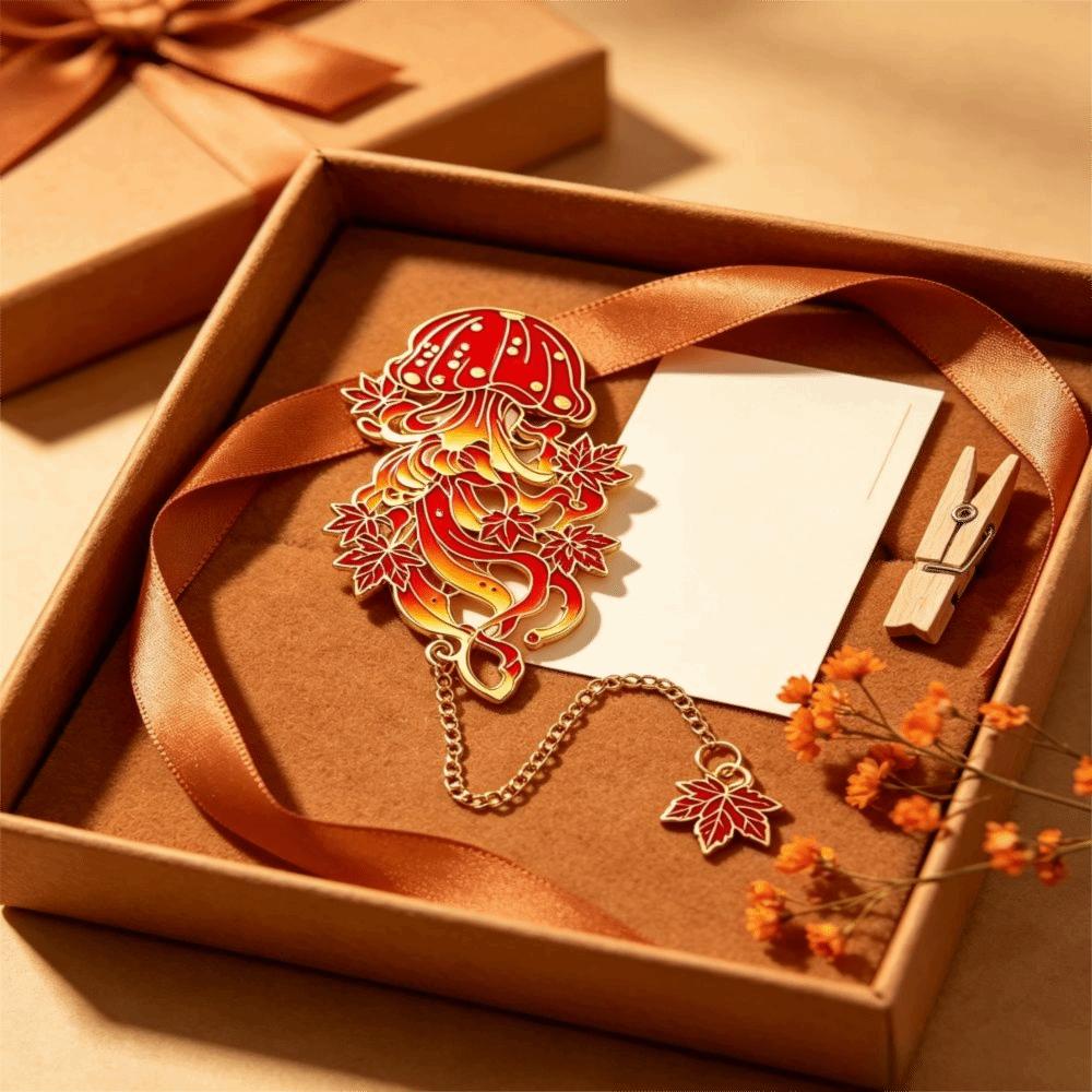 Hollow Out Metal Bookmark Decorative Chinese Bookmark Artistic Gift Hollow Bookmark Birthday Gift