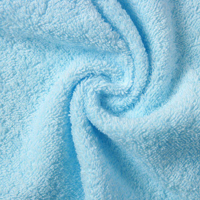 Мягкое впитывающее детское полотенце для лица из чистого хлопка с золотой вышивкой