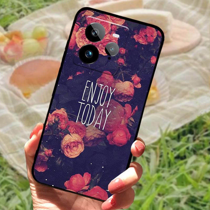 Чехол для Realme GT7 Pro Модный Цветной Печать ТПУ Силикон Мягкая Защитная Крышка Телефона Для Realme GT7 Pro Ударопрочный Задний Корпус Телефона