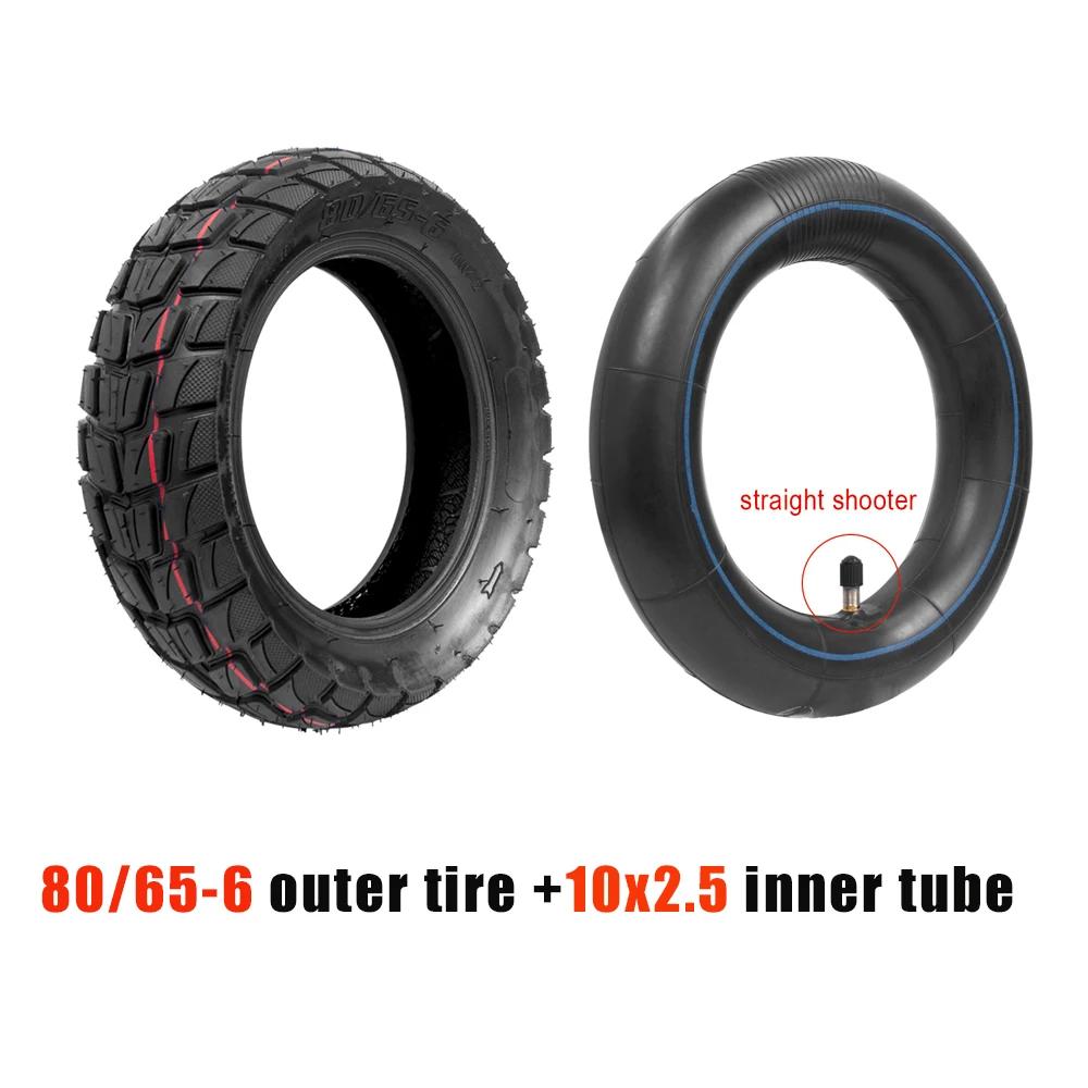 10Inch Off Road Tire for Speedual Grace 10 for Zero 10X for Kugoo M4 Pro Scooter Tyre 10x2.50 Inner Tube 80/65-6 10X3 Tires