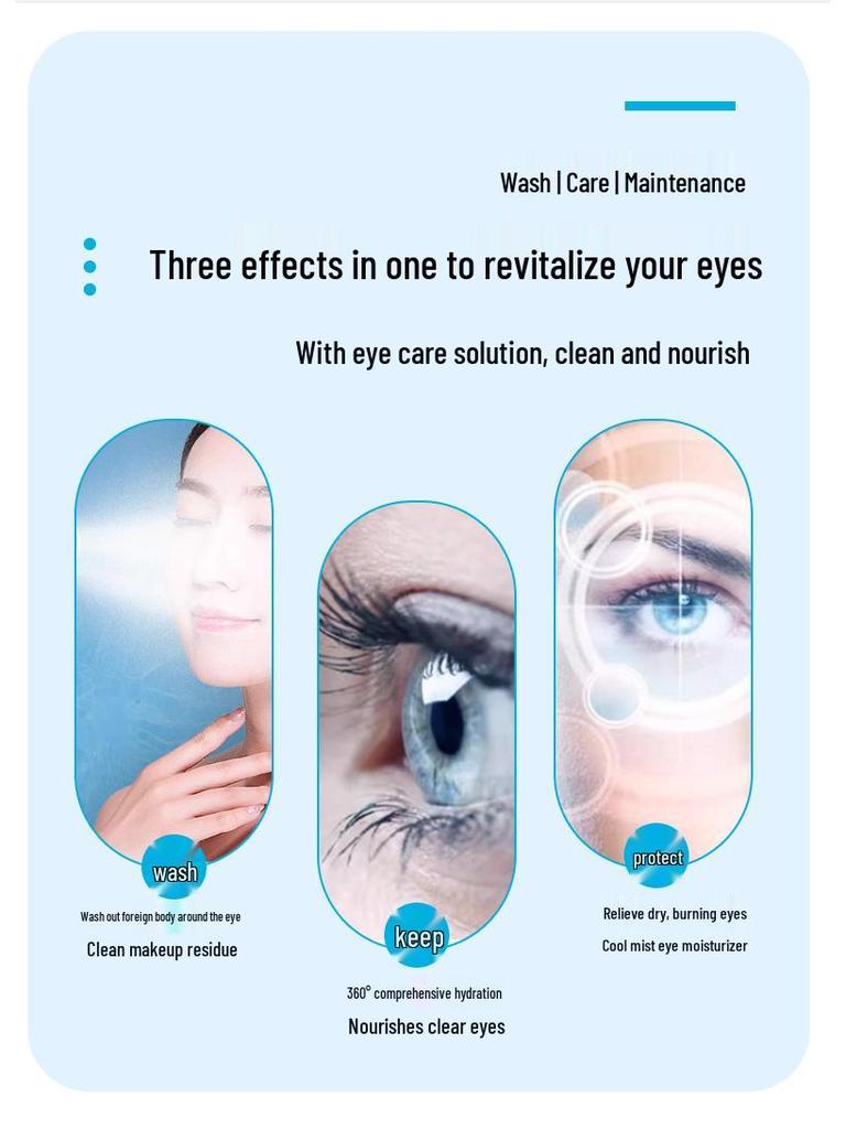 Nano Spray Eye Moisturizer & Massager with Hot Compress