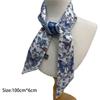 Floral Scarf Breathable Neckerchief Fashion Foulard  Girl