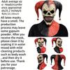 Friendly Latex Full Head Clown Mask Adult Size Ventilated Design for Costume Balls and Haunted Houses