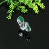 Skota Emerald Natural Gemstone Handmade Gift Jewelry Ring Size 10.5 t2W35