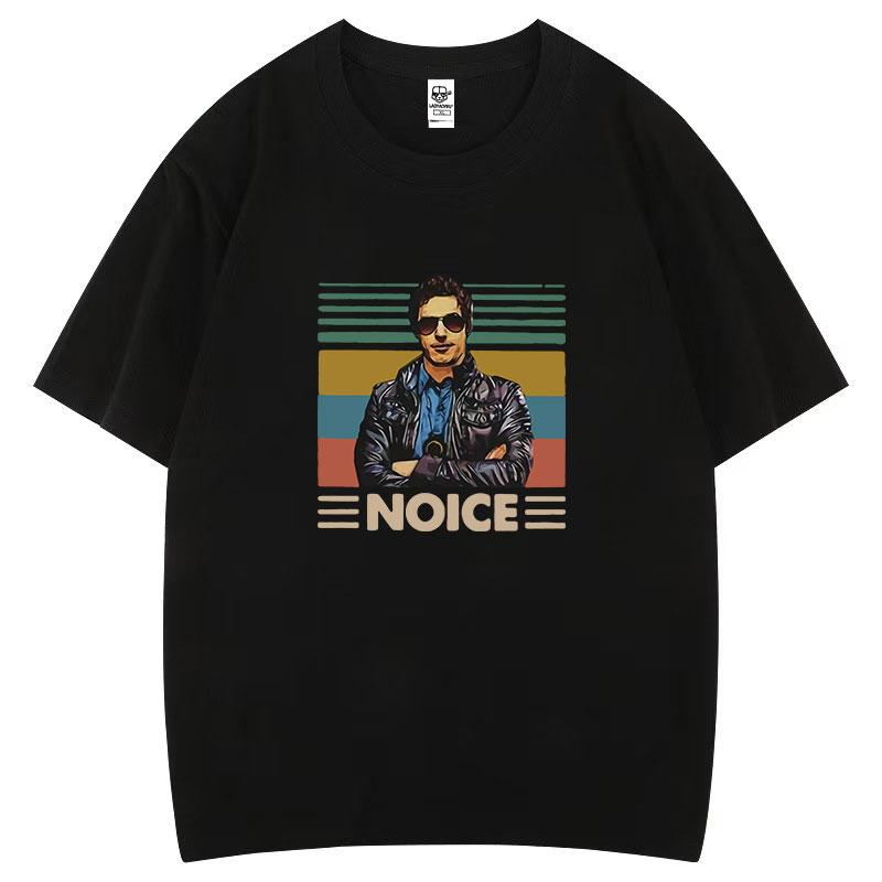 Джейк Перальта Бруклин 99 Круто Футболка Новинка Дышащая Camisetas Лето Короткий рукав Круглый вырез для Мужчин Одежда
