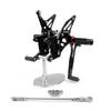 Adjustable CNC Rider Rear Set Rearsets Footrest Foot Rest Pegs Fit for Triumph Speed Triple 1050