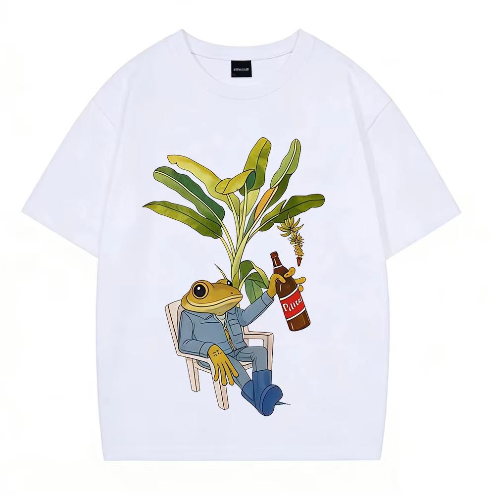 Rapper Bad Bunny T-shirt Debi Tirar Mas Fotos DTMF World Tour T Shirts Women Clothing Fashion Hip Hop Vintage T-shirt Streetwear