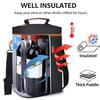 Insulated Wine Bag 2 Bottle Wine Carrier Leakproof Wine Cooler Bag Thermal Wine Tote with Padded Divider for Travel Beach Party