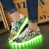 Size 35-44 Shoes with Lights USB Charge Luminous Sneakers with Light Shoes Luminous Sneakers for Men Women Krasovki with Backlight Luminous Sole