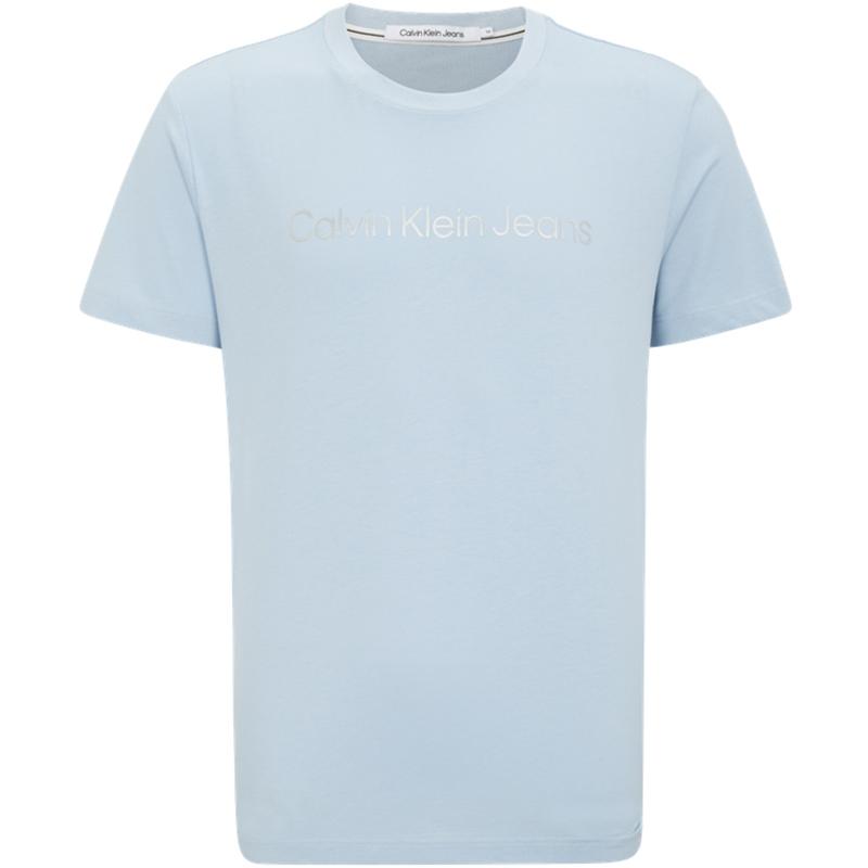 Calvin Klein Minimalist Classic Printed Cotton Commuter Short Sleeve T-Shirt Men T-Shirts J323261C1U