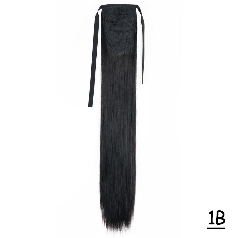 MISS WIG Женская мода, длинный прямой хвост, наращивание синтетического волокна, женская повседневная одежда, наращивание волос с запахом