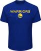 Мужская синяя футболка с коротким рукавом Golden State Warriors Put Back