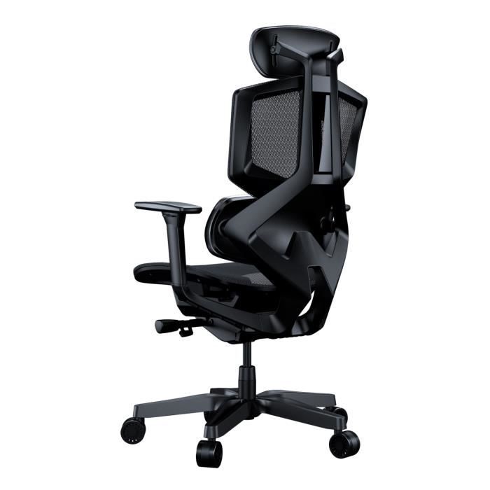 Fauteuil gaming - Cougar Gaming - ARGO ONE BLACK - Ergonomique - Réglable - Accoudoirs ajustables