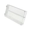 Ice Hockey Wall Mount Display Case Clear See Through Construction Dust Resistant Storage for Collectibles and Display