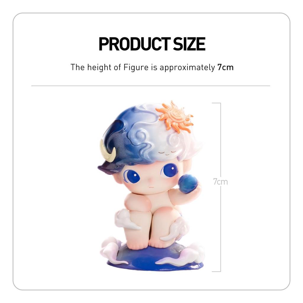 POP MART DIMOO Earth Day Series Pop Mart Gachapon Blind Box Figure Plastic Model Premium Toy PVC Soft Vinyl Original Character Birthday Gift [1 Piece]