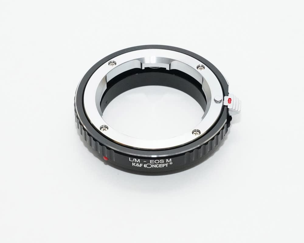 CONCEPT Leica M Mount Canon EOS M Mount Adapter with Lens Cloth K&F L/M - Lm-eosm (KFEOSM)