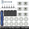 ECOVACS T50 PRO OMNI / T50 OMNI Робот-пылесос Запасные части Основные боковые щетки Тряпки для мытья пола HEPA-фильтры Мешки для пыли Аксессуары