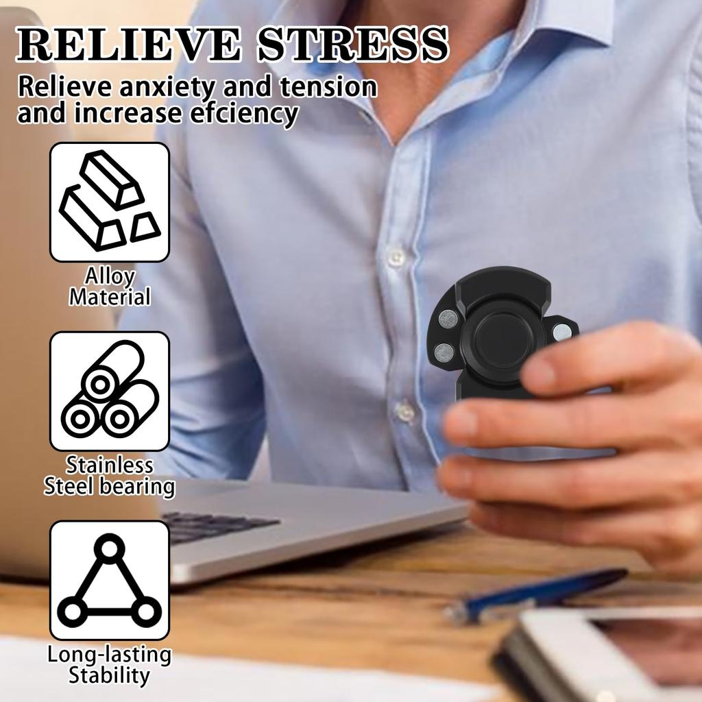 Магнитный слайдер спиннер EDC для нескольких игр, взрослая антистрессовая игрушка, ручной спиннер для СДВГ, тревожности, аутизма, снятия стресса
