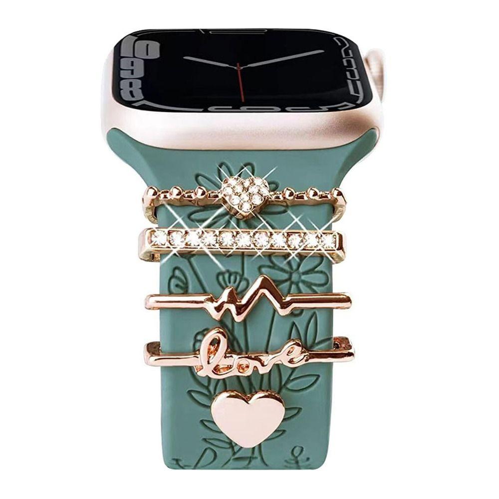 Metal Bracelet Brooch Watch Band Ornament Wristbelt Charms Strap Accessories Decorative Ring