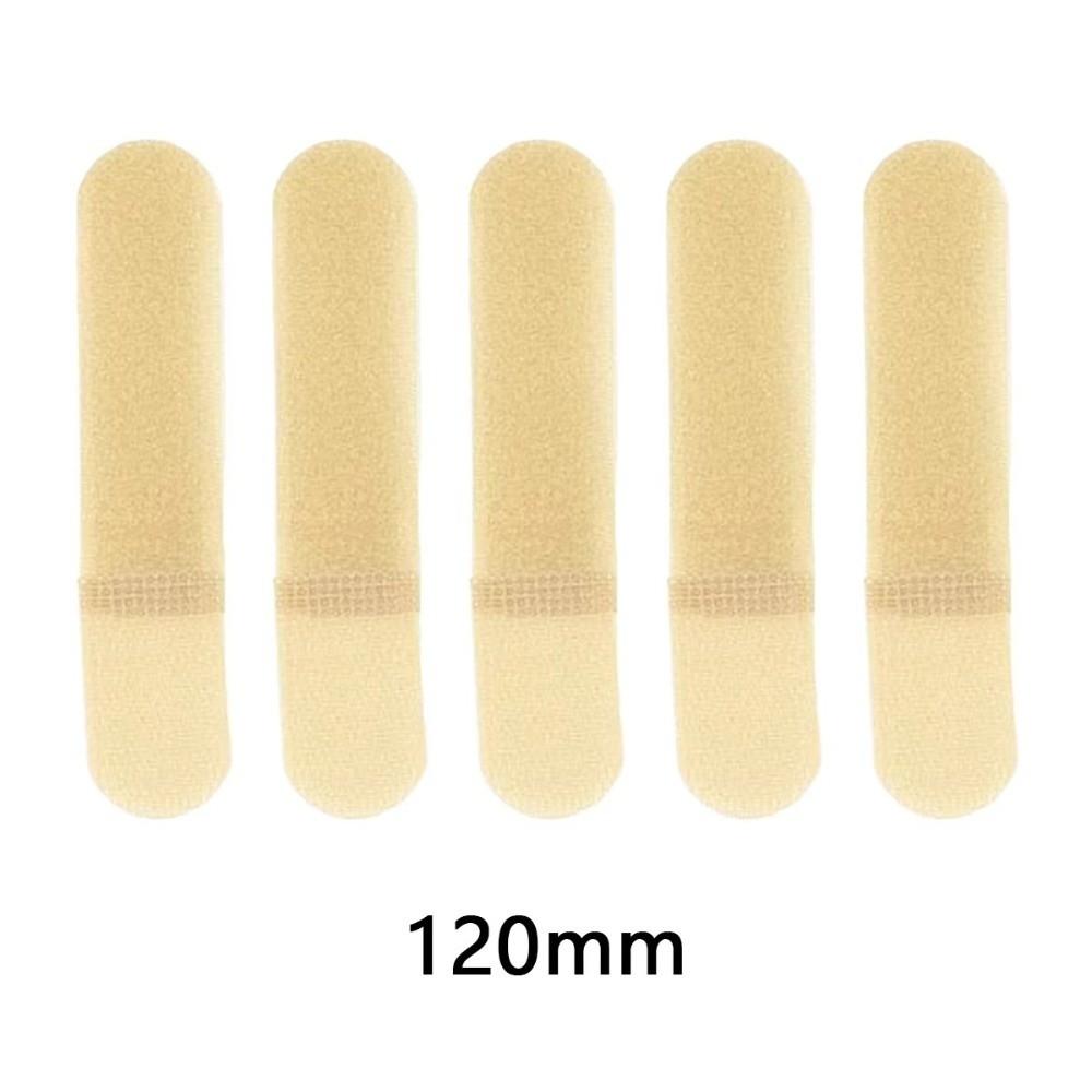 5Pcs 120/160mm Nylon Straps Buckle Webbing Hook Loop Fastener Cable Ties Fix Cord Reusable Restraints Outdoor Tool Accessories