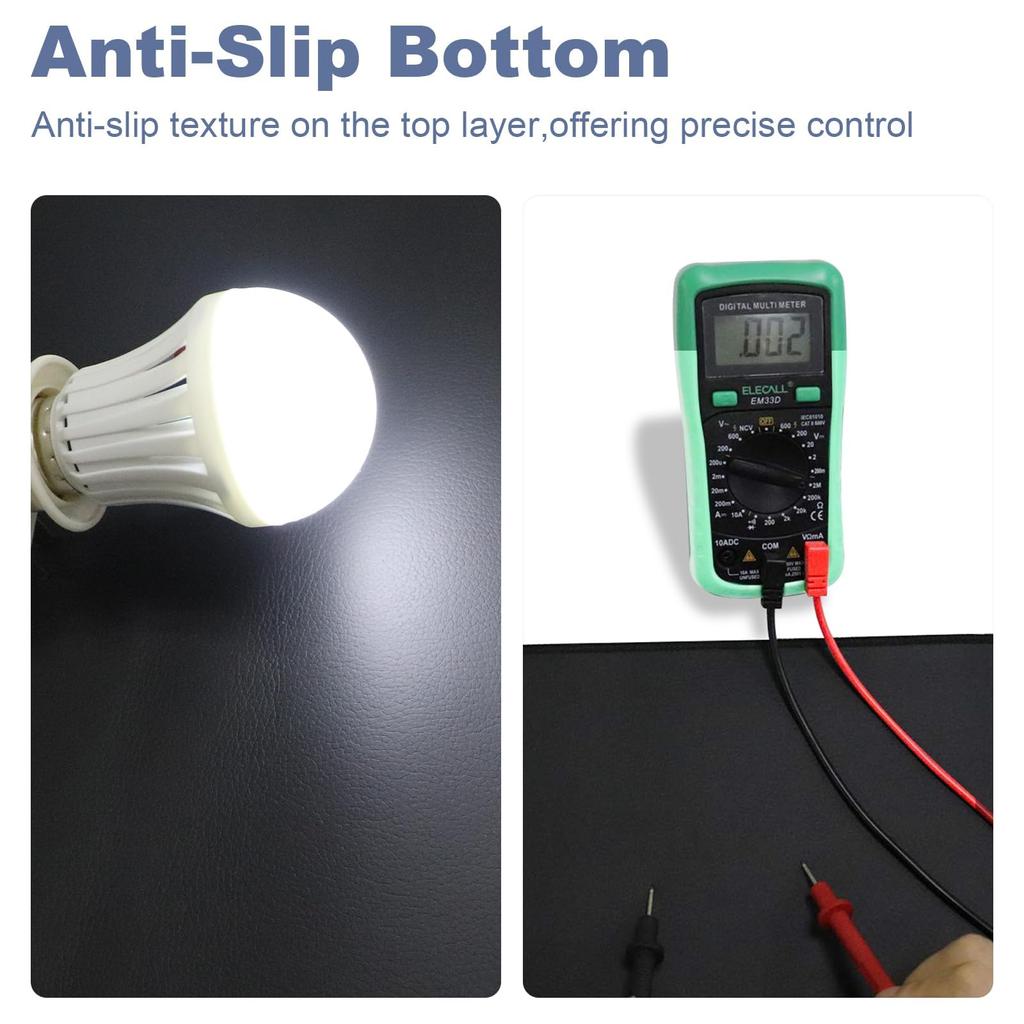 Многофункциональный черный заземляющий коврик с нескользящей подошвой для облегчения боли, улучшения сна и повышения уровня энергии