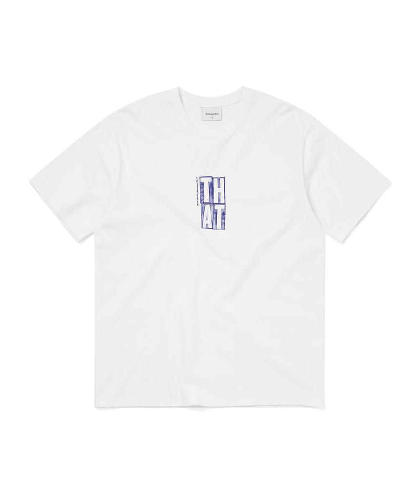 THISISNEVERTHAT Таящая Скетч Футболка Белая